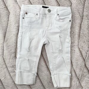 KIDS: Hudson White Denim Jeans